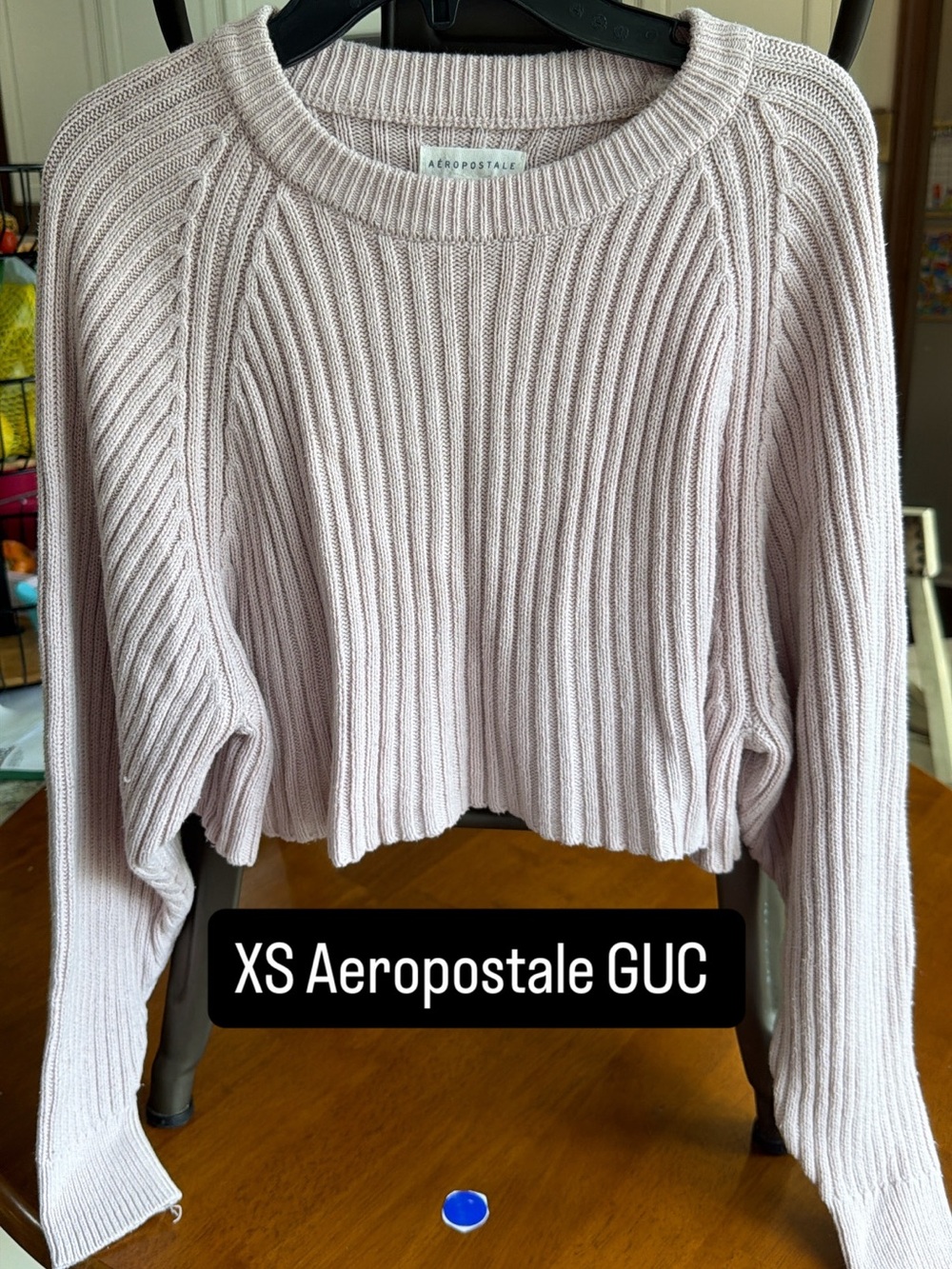 Aeropostale tan sweater